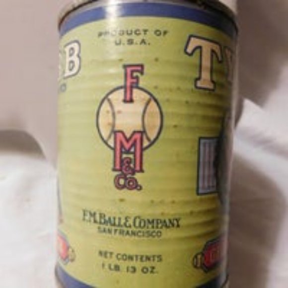 Ty Cobb Georgia Cling Peaches Can Bank - Picture 2 of 6